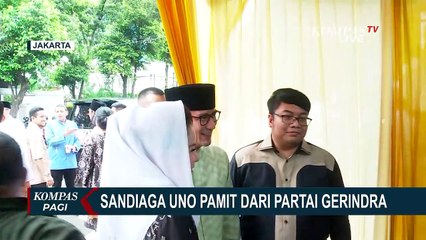 Sandiaga Uno Resmi Pamit dari Partai Gerindra, Minta Maaf ke Prabowo Subianto!