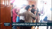 Diusung Jadi Bacapres PDIP, Ganjar Pranowo: Saya Siap, Gaspol!