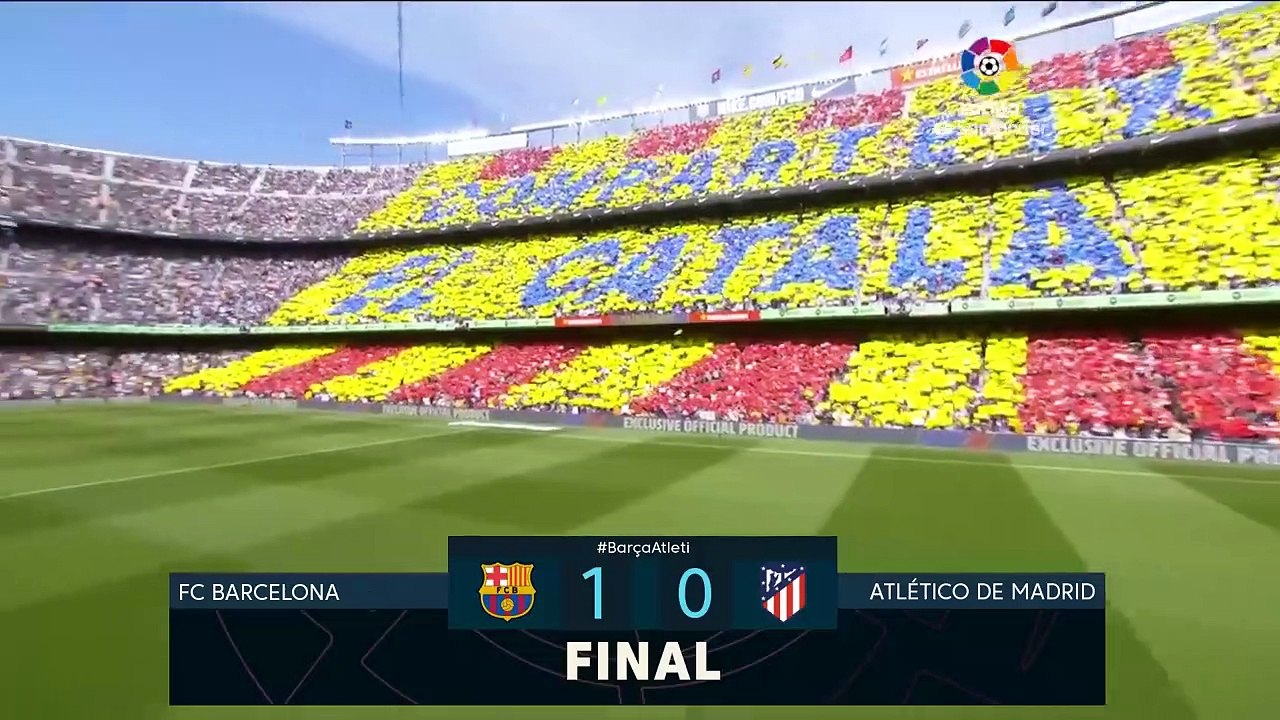 The Resumen de FC Barcelona vs Atlético de Madrid (1-0) series
