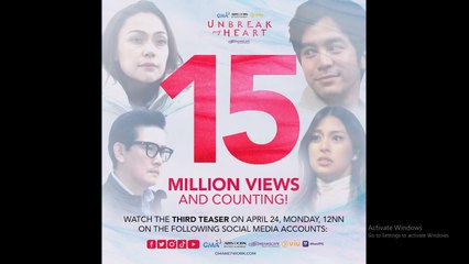 'Unbreak My Heart' Teaser 3 to be released today