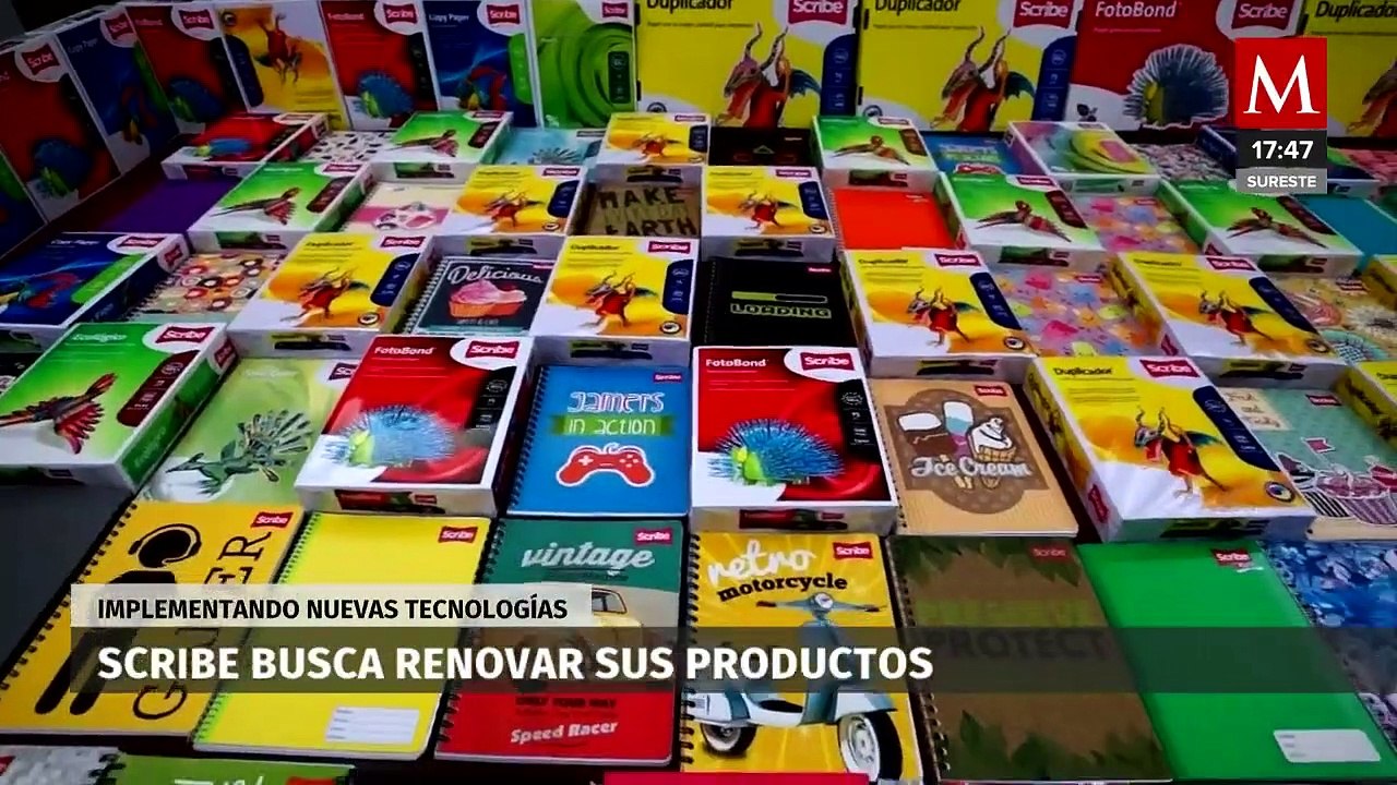 La marca 'Scribe' busca renovar la experiencia de aprendizaje en las escuelas