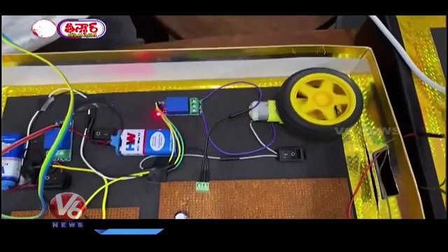 If You Sleep Bike Will Stop Indore Students Made Machine To Control Bike Mishaps _ V6 Teenmaar