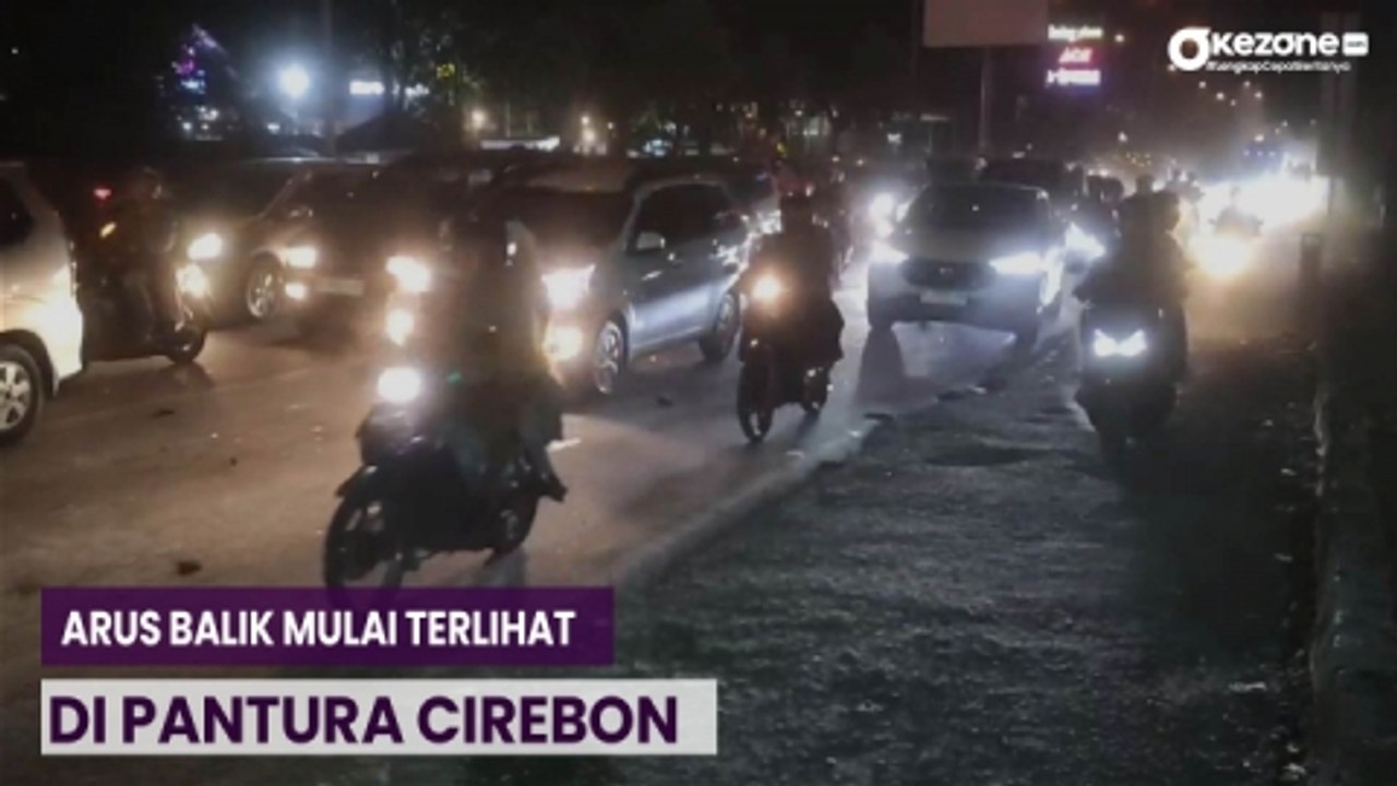 H+2 Idul Fitri, Arus Balik di Jalur Pantura Cirebon Arah Jakarta Mulai Ramai