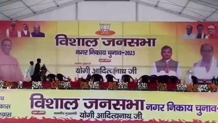 सहारनपुर से होगा सीएम को चुनावी शंखनाद, जनसभा के लिए सज़ा मंच