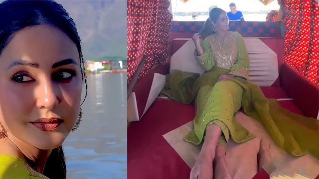 Hina Khan Srinagar Dal Lake Shikara Ride Video Viral, क्या है Shikara Ride Cost | Boldsky