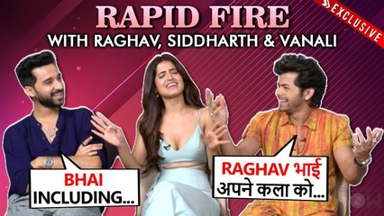 Salman Bhai Ke Saath Party, Raghav Juyal, Siddharth Nigam & Vinali Bhatnagar's Fun Rapid Fire-KKBKKJ