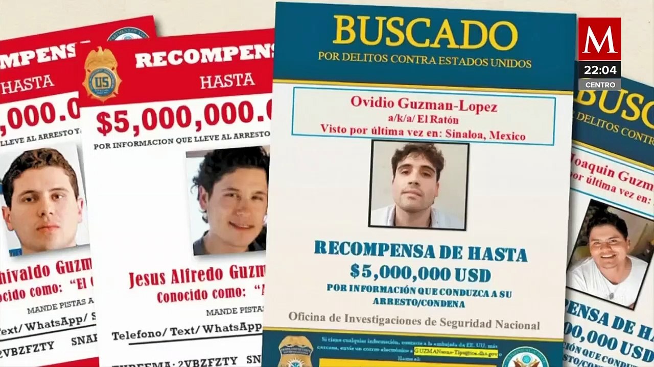 Los Ninis', líderes de escoltas de 'Los Chapitos', acusados en EU junto a sus jefes