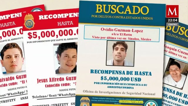 Los Ninis', líderes de escoltas de 'Los Chapitos', acusados en EU junto a sus jefes