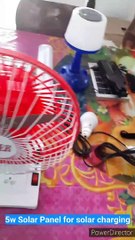 Solar Fan kit With Bulbs
