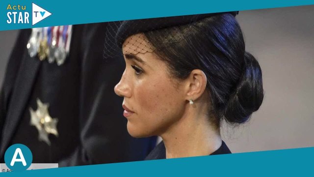 Meghan Markle traumatisée par les obsèques d’Elizabeth II : la vraie raison de son absence au couron