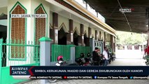 Simbol Kerukunan, Masjid dan Gereja Dihubungkan Oleh Kanopi