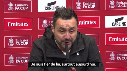 Demies - De Zerbi "fier" de March malgré son tir au but manqué