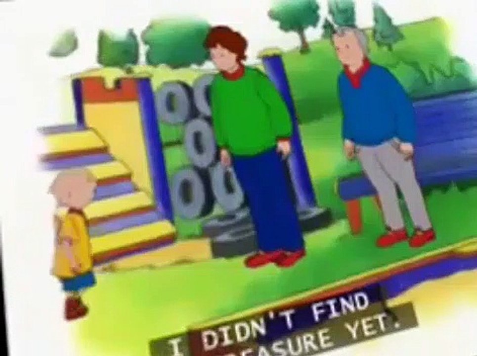Caillou E074 - The treasure chest