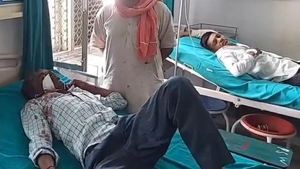 रामपुर:रास्ते में ट्रैक्टर ट्राली खड़े करने को लेकर हुए विवाद में पांच व्यक्ति हुए घायल