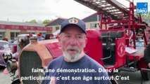 Club des Vieux Volants Belfort : Bernard, de l'Association des anciens pompiers de Vieux-Charmont