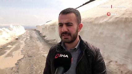 Nemrut Krater Dağı’nda görüldü: Tam 5 metre!