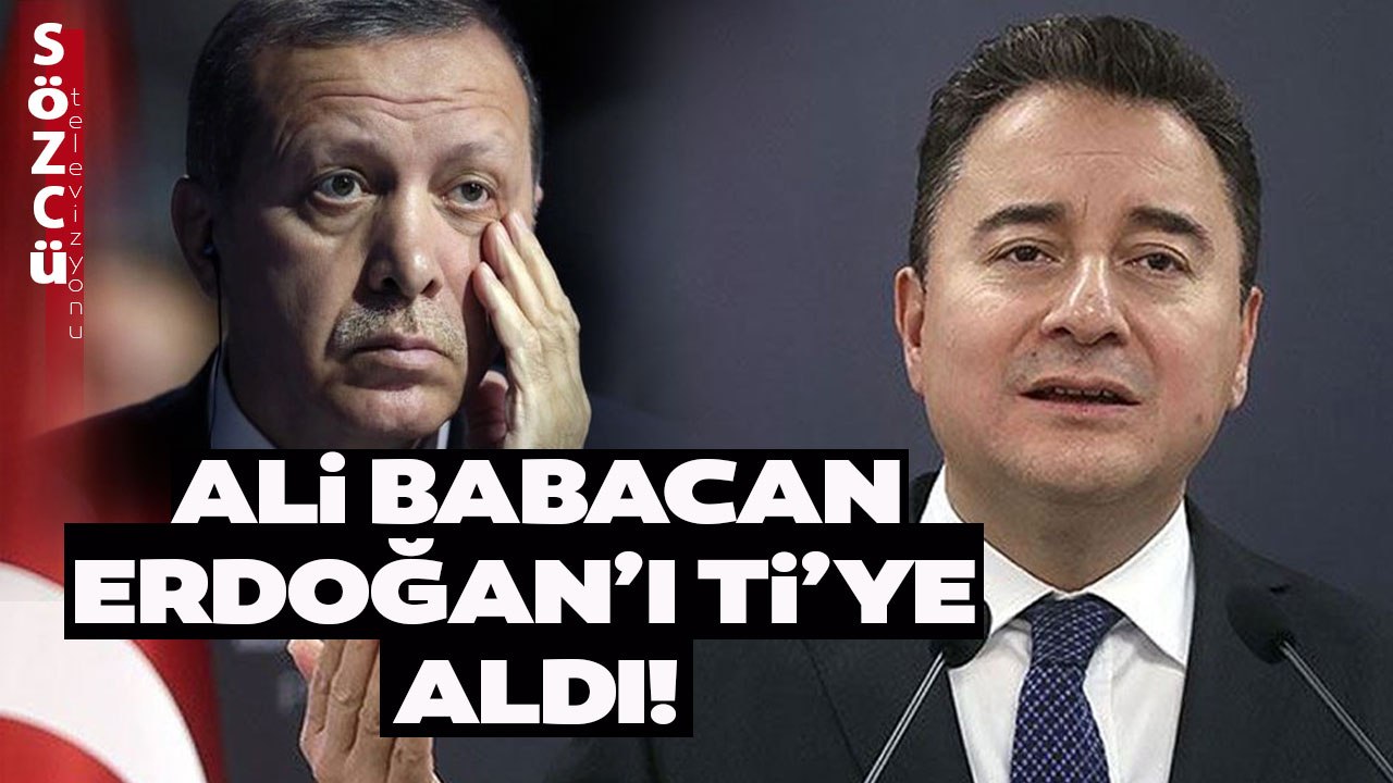 Ali Babacan Erdoğan Tartışması Bitmiyor! Babacan Erdoğan'ın Vaatlerini Ti'ye Aldı!