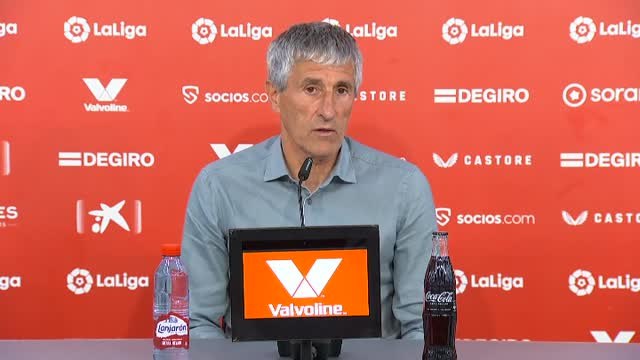 Mendilíbar reconoce que los jugadores están a gusto tras la victoria del Sevilla ante el Villarreal (2-1)