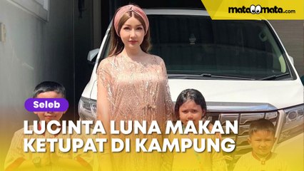 Lucinta Luna Makan Ketupat di Kampung, Tempat Sayur Diprotes: Oplas Miliaran tapi Perabot Dapur Gak Layak