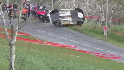 TOTAL UNCONTROL  Rally crashes