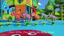 10 Little Dinos _ CoComelon - It's Cody Time _ CoComelon Songs for Kids