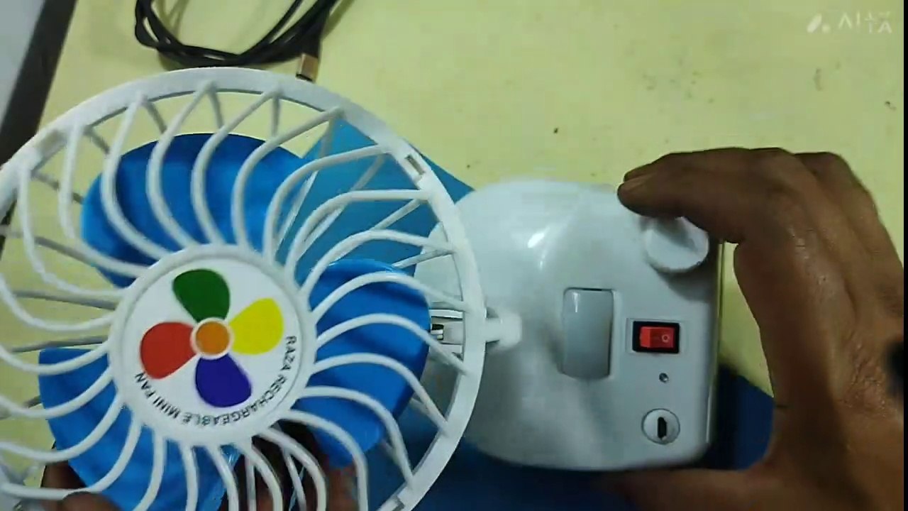 how to repair dc mini fan repair rechargeable portable - video Dailymotion