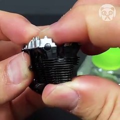 Building 1/12 scale model of Honda motorcycle