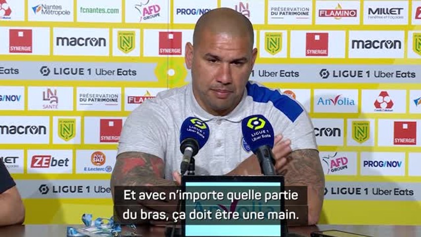 FC Nantes - ESTAC : Patrick Kisnorbo ne comprend pas comment le deuxième but nantais a pu être accordé