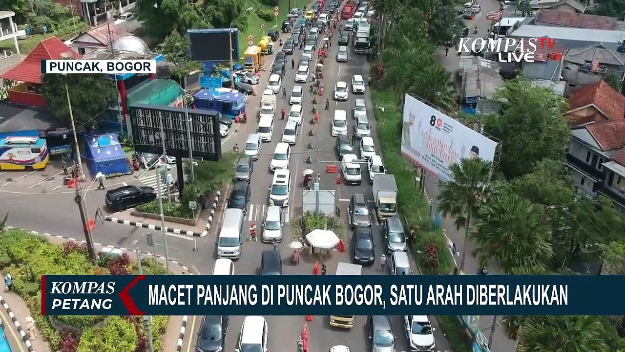 Puncak Bogor Macet Panjang, Sistem One Way Diberlakukan | 24 April 2023