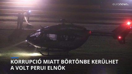 Peruban áll bíróság elé a korrupcióval vádolt ex-elnök