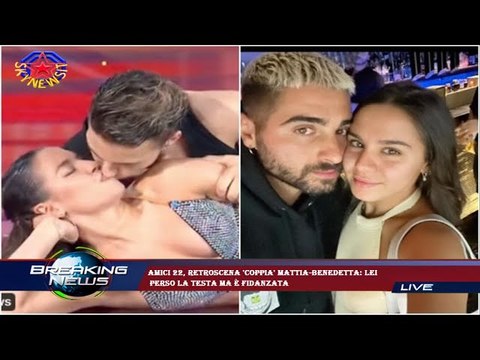 Amici 22, retroscena 'coppia' Mattia-Benedetta: lei perso la testa ma è fidanzata