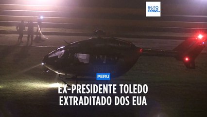 Antigo presidente peruano Alejandro Toledo detido em Lima