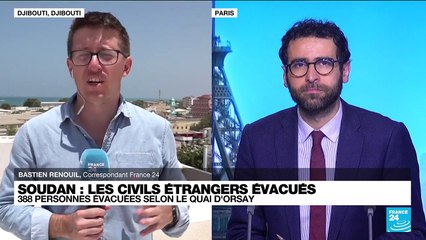 Au Soudan, alors que les combats se poursuivent, les civils étrangers sont évacués
