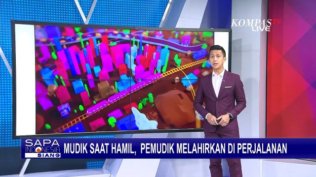 Ingin Mudik ke Palopo Sulsel, Pemudik yang Sedang Hamil Besar Harus Melahirkan di Perjalanan!