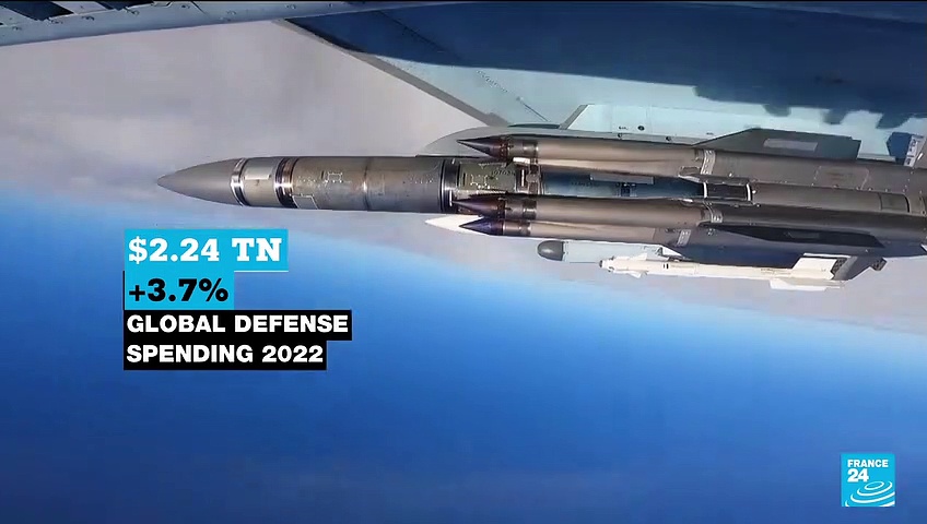 Record military spending: Ukraine war spurs highest investment since cold war