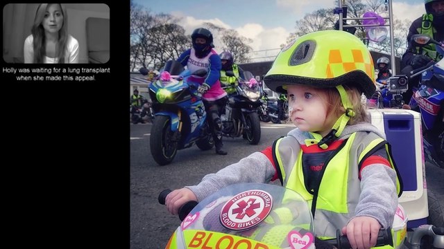 Gift of Life Ride - hundreds of bikers raise awareness for little girl awaiting new heart
