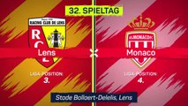 Highlights: Lens schlägt auch Monaco