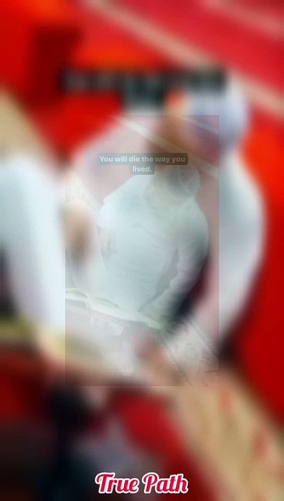 You will die the way u lived‼️Keep doing good,keep repenting to himBro urs& my time will also come