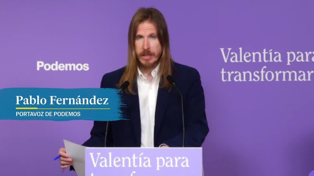 Pablo Fernández, Podemos: Es importante limitar los alquileres turísticos para reforzar la ley de vivienda