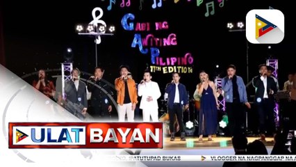 11th Edition ng ‘Gabi ng Awiting Pilipino,’ muling inilunsad sa Paris