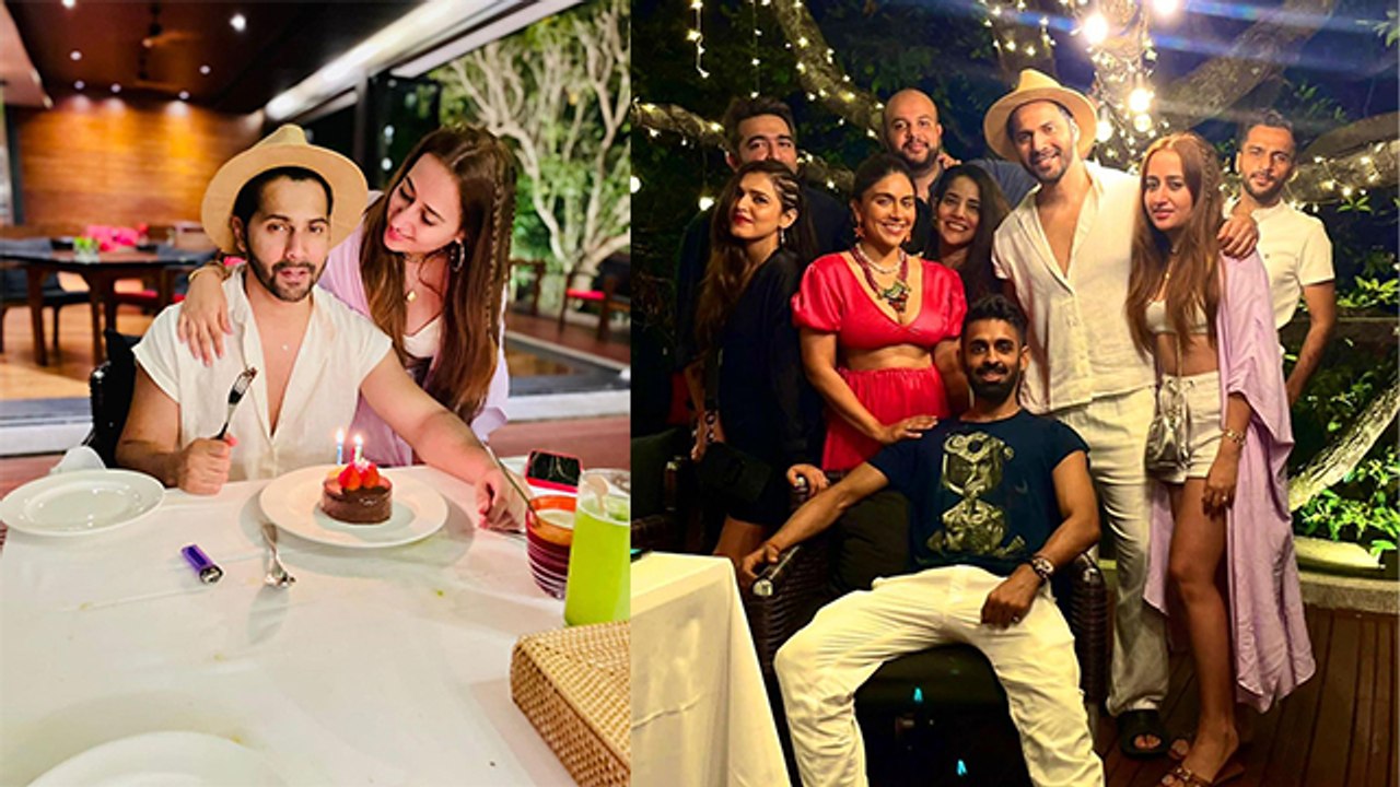 Varun Dhawan 36th Birthday Party Inside Photo Viral,Wife Natasha Friends के साथ की Masti | Boldsky