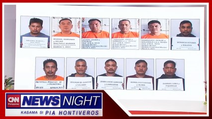 Mayor Degamo nakaharap ng mga suspek sa pagpatay sa asawa | News Night