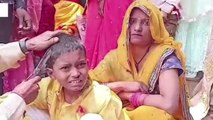 कुशीनगर: सनातन धर्म के प्रति मुस्लिम परिवार की आस्था, कराया मुंडन, हो रही चर्चा