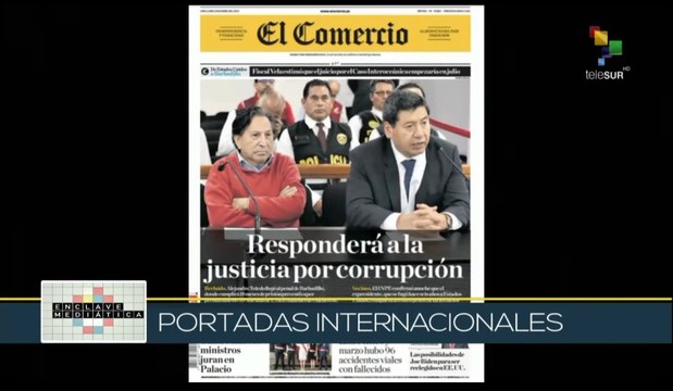 Enclave Mediática 24-04: Expresidente de Perú Alejandro Toledo responde a la justicia por corrupción