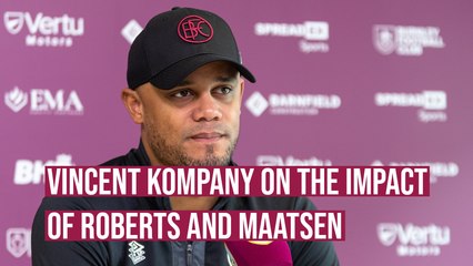 Roberts and Maatsen have been outstanding for Burnley