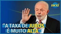 Lula: 'Ninguém toma dinheiro emprestado a 13,75%'