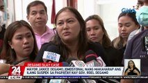 Mayor Janice Degamo, emosyonal nang makaharap ang ilang suspek sa pagpatay kay Gov. Roel Degamo | 24 Oras