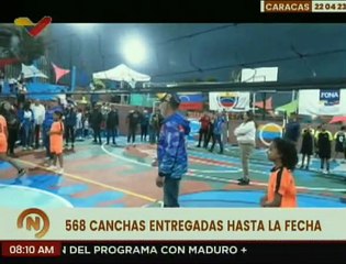 Caracas | 355 familias del Bloque 3 de La Silsa recibieron cancha recuperada para la recreación