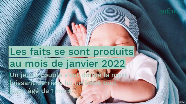 Impensable : un jeune couple se donne la mort 1 mois après la naissance de leur bébé