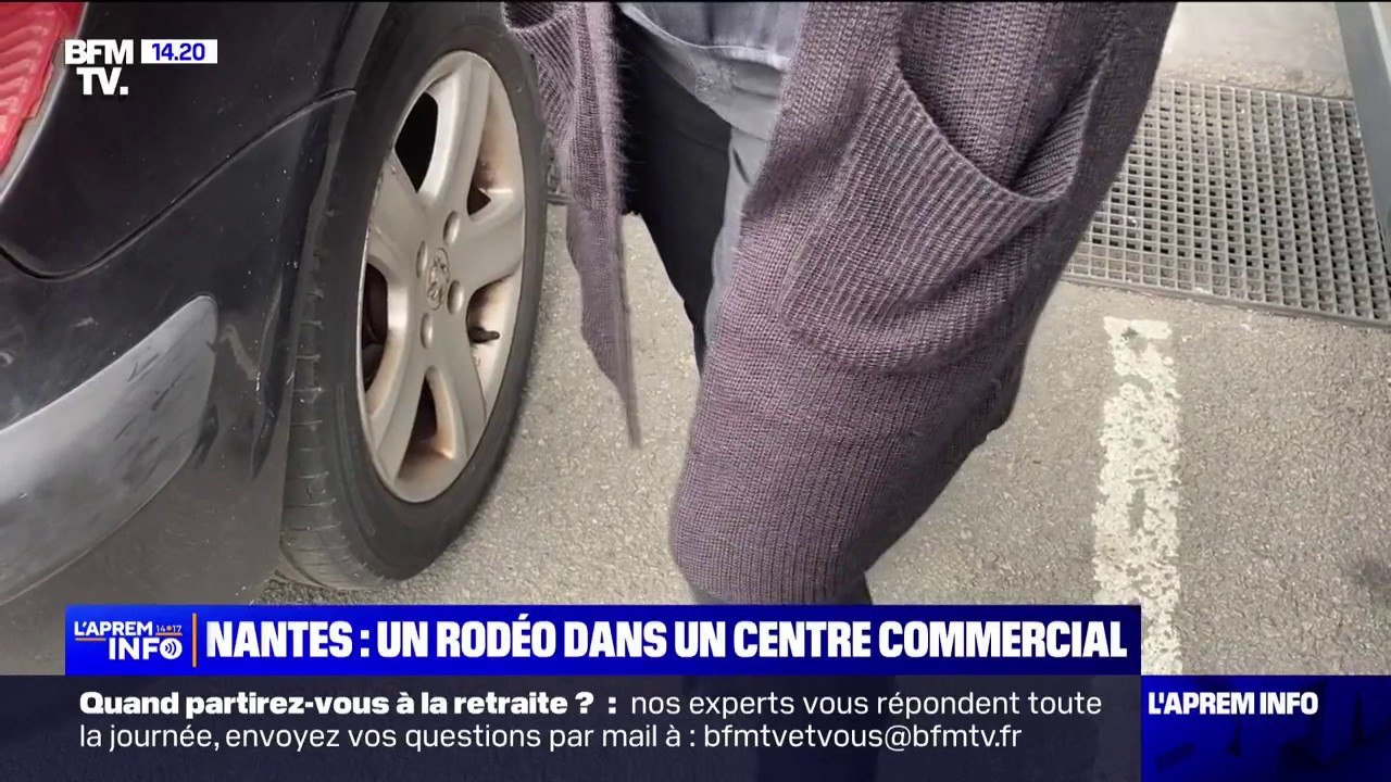 "J'ai entendu un bruit très très fort": le témoignage d'une commerçante présente lors d'un rodéo dans un centre commercial à Nantes